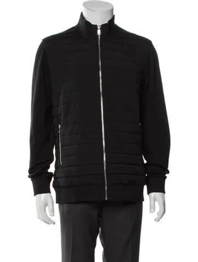 Pre-owned Reiss Puffer Coat In Gray