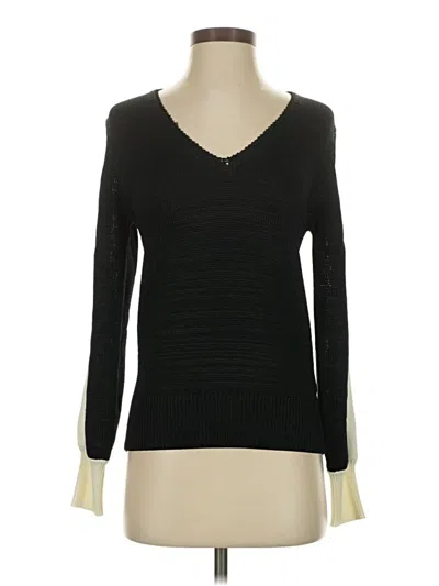 Pre-owned Reiss Pullover Sweater In Black