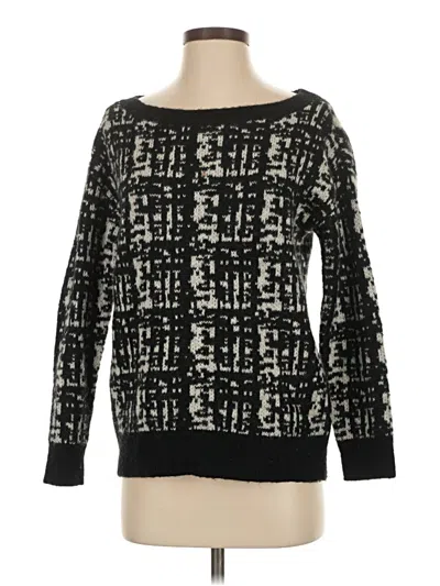 Pre-owned Reiss Pullover Sweater In Black