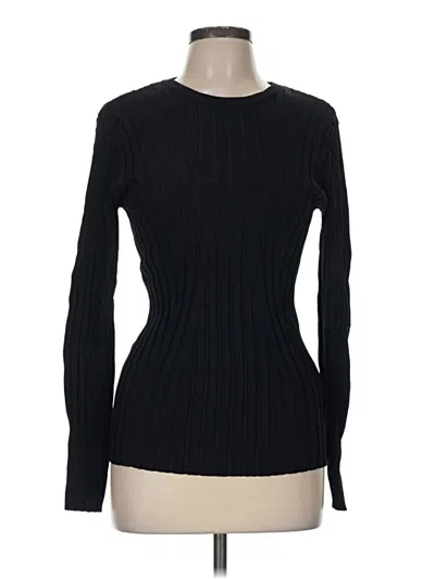 Pre-owned Reiss Pullover Sweater In Black