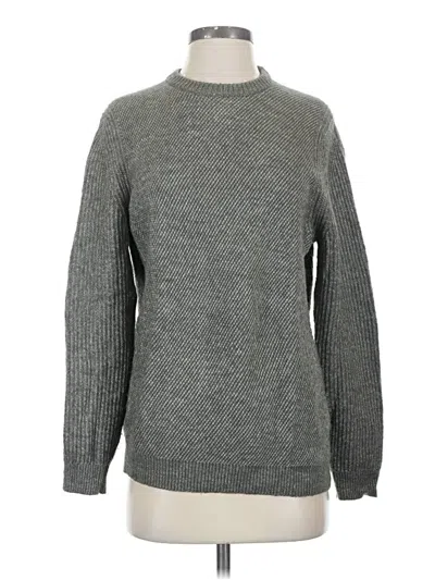 Pre-owned Reiss Pullover Sweater In Gray