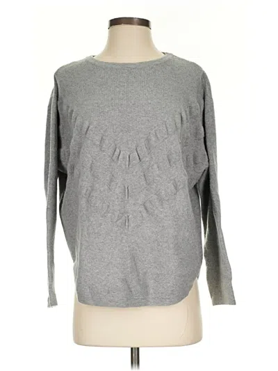 Pre-owned Reiss Pullover Sweater In Gray
