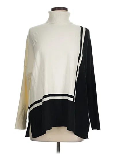 Pre-owned Reiss Pullover Sweater In White