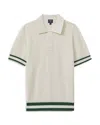 Reiss White | Ché Knitted Half-button Polo Shirt In White
