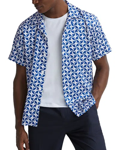 Reiss Raith Shirt In Blue