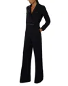 Reiss Black Ray Belted Utility Jumpsuit In Black
