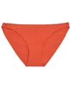 Reiss Rayne Asymmetric Bikini In Orange