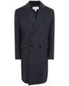 Reiss Reflection Wool-blend Overcoat In Blue