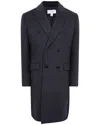 Reiss Reflection Wool-blend Overcoat In Blue