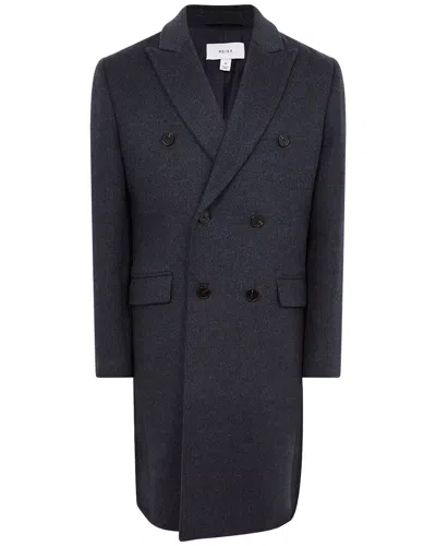 REISS REISS REFLECTION WOOL-BLEND OVERCOAT