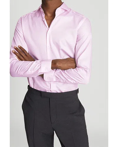 Reiss Remote Shirt In Pink