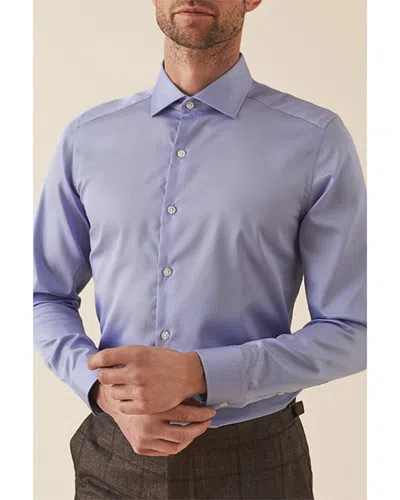 Reiss Remote Slim Fit Shirt In Blue