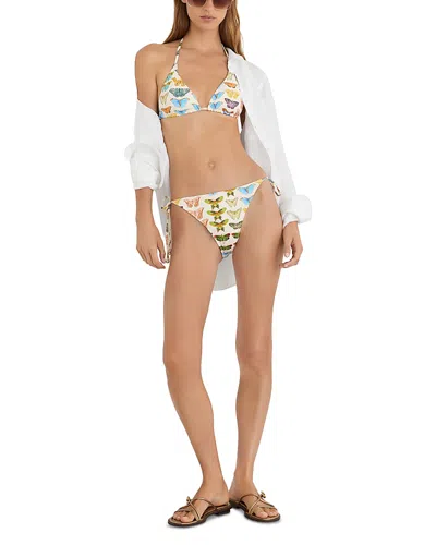 Reiss Reversible Side Tie Bikini Bottom In Multi