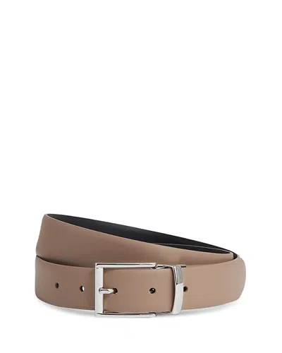 REISS RICKY REVERSIBLE LEATHER BELT