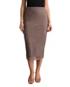 Reiss Womens Rita Elasticated-waist Floral-lace Woven Midi Skirt Taupe Brown