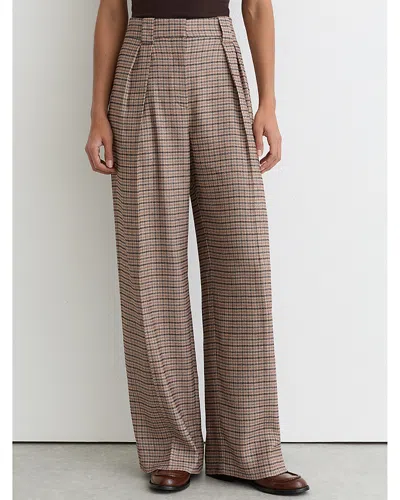 Reiss River Trousers In Brown