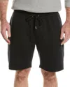 Reiss Robin Textured Drawstring Short In Blue