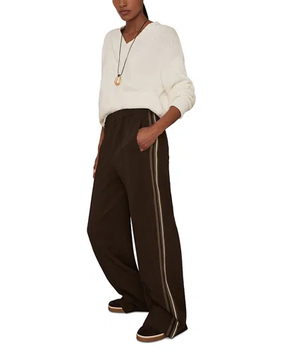 Reiss Robyn Side Stripe Wide Leg Pants