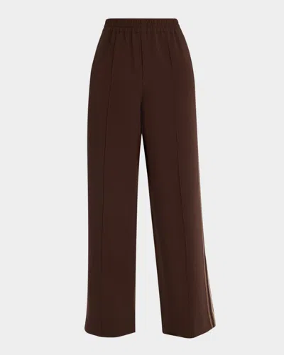 Reiss Robyn Striped Wide-leg Knit Pants