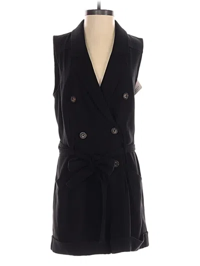 Reiss Romper In Black