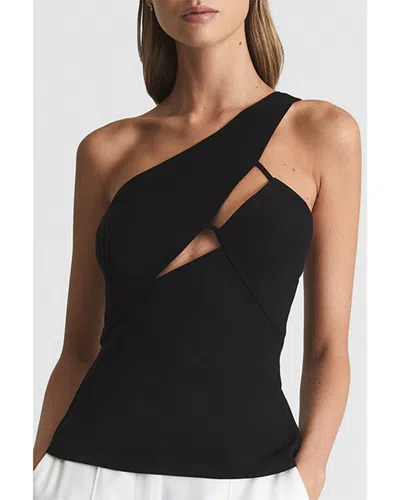 Reiss Ronnie Top In Black