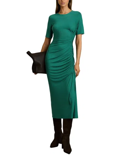Reiss Rose Dress In Green