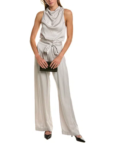 Reiss Rose Jumpsuit In Beige