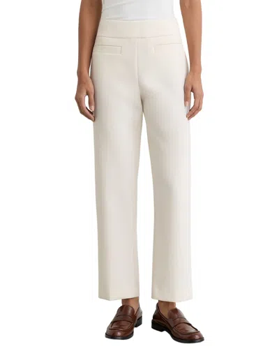 Reiss Rosemary Welt Pocket Tapered Trouser In White