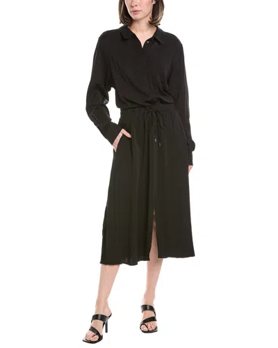 Reiss Rosie Shirtdress In Black