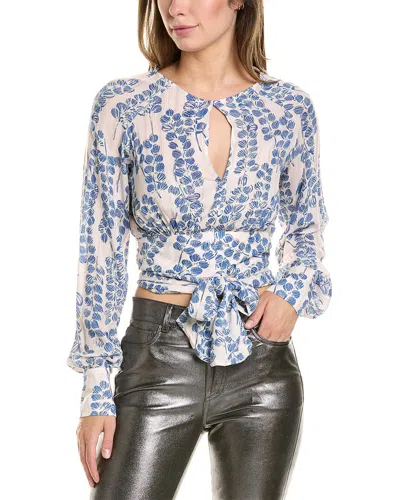 Reiss Sadie Top In Pink