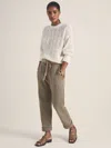 Reiss Sage Green | Les 100 Ciels Jersey Joggers In Gray