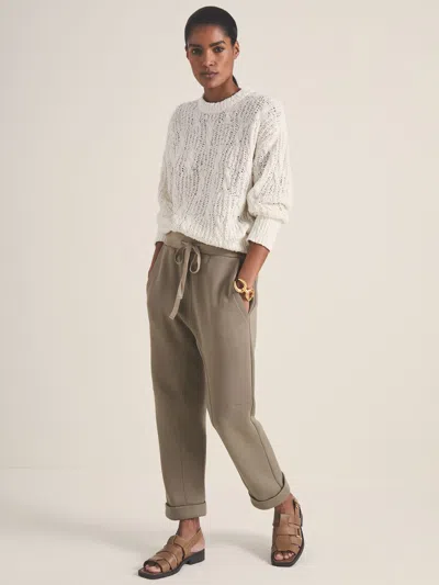 Reiss Sage Green | Les 100 Ciels Jersey Joggers In Gray
