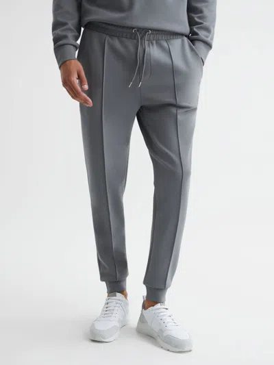Reiss Sage Green Premier Drawstring Jersey Joggers
