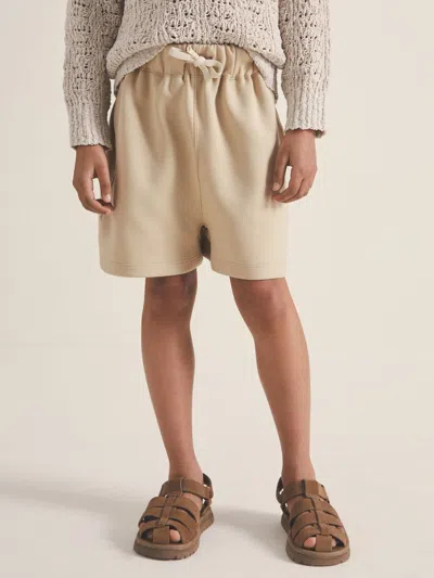 Reiss Kids'  Sage Reggie 9-13 Yrs  | Les 100 Ciels Jersey Shorts In Neutral