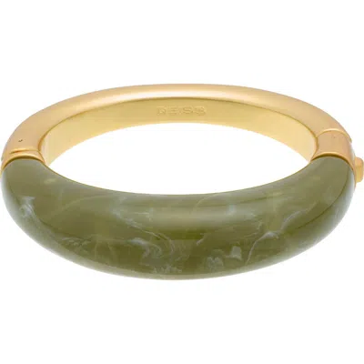Reiss Salma Scoop Bangle Bracelet In Green