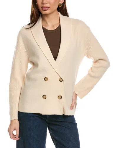 REISS REISS SARA WOOL & CASHMERE-BLEND DOUBLE BREAST CARDIGAN