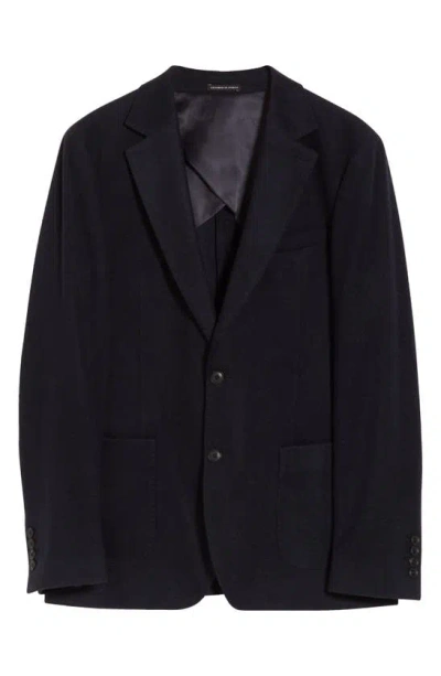 Reiss Select Wool Blend Sport Coat In Black
