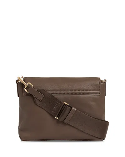 Reiss Selena Pp Crossbody In Taupe