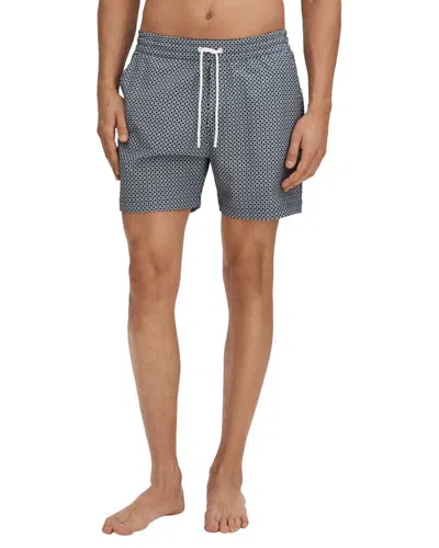 Reiss Shape Drawstring Short In Blue