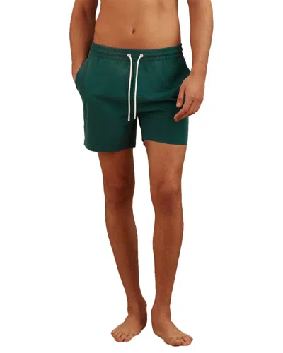 Reiss Shore Plain Drawstring Short In Green