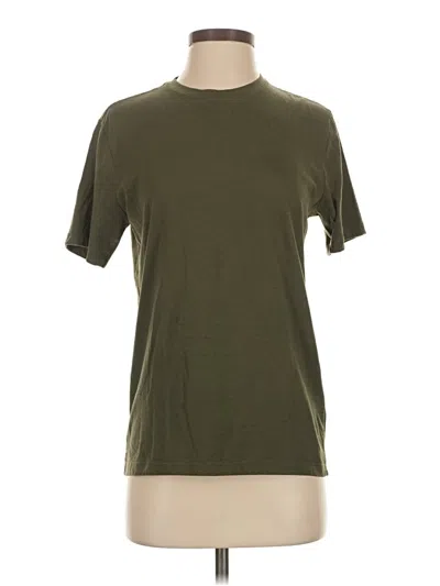 Pre-owned Reiss Short Sleeve T-shirt In Green