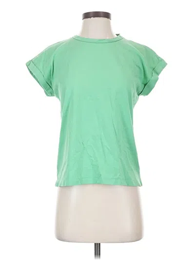 Pre-owned Reiss Short Sleeve T-shirt In Green