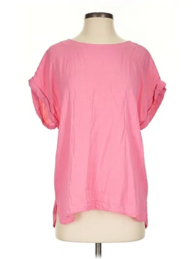 Pre-owned Reiss Short Sleeve T-shirt In Pink