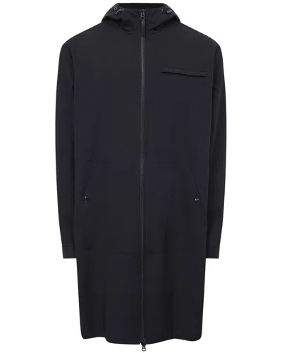 Reiss Sidahn Hooded Parka In Black