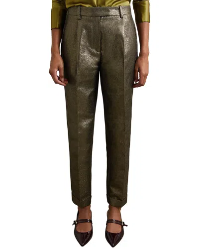 Reiss Sienna Casual Trouser In Green