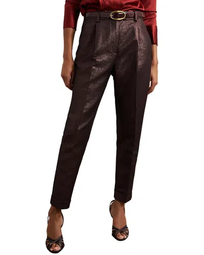 Reiss Sienna Casual Trouser In Red