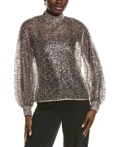 Reiss Sienna Top In Gray