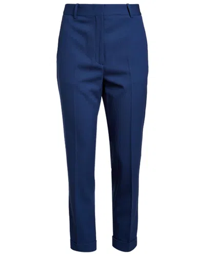 Reiss Sienna Wool-blend Chino Pant In Blue
