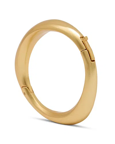 Reiss Sierra Sculptural Bangle Bracelet In Gold