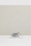 Reiss Silver Gloria Leather Coin Purse